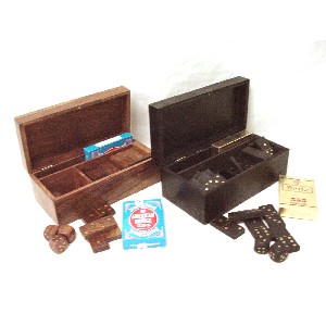 JUEGO CAJA CARTAS DADOS DOMINO SURTIDO