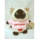 PELUCHE ANIMAL CAMISETA SONIDO PEQUEÑO