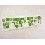 PERCHA TRIPLE CUBO MOSAICO VERDE