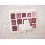 PERCHA INDIVIDUAL CUBO MOSAICO MALVA