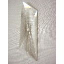 PIEDRA CRISTAL ROCA PLAQUETA DOBLE AGUJERO