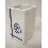 VASO BAÑO MING ESPIRAL RAYAS AZUL