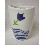 VASO BAÑO CURVA OLAS TULIPAN AZUL