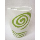 VASO BAÑO CURVA OLAS SIMBOLO VERDE