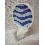 PERCHA COLGADOR ADHESIVA OLAS AZUL