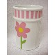 VASO BAÑO ESTRIAS MARGARITA ROSA RAYAS