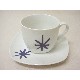 TAZA Y PLATO TE 280ML ASTERISCO AZUL