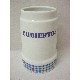 CUBERTERO SIN CUBIERTOS FLOR VICHY AZUL