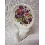 PERCHA COLGADOR ADHESIVA FLORES 1