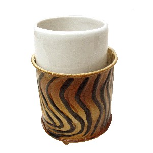 VASO BAÑO FORJA CERAMICA TIGRE NARAN 