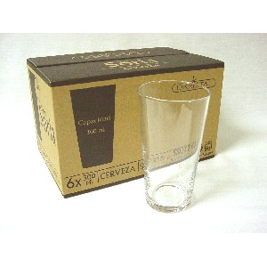 VASO CRISTAL CERVEZA SORIA 300ML
