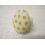 POMO PORCELANA GRANDE LUNARES PEQUEÑO AMARILLO