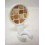 SOPORTE CEPILLO PARED MOSAICO MARRON