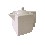 CAFETERA MING 1000ML PORCELANA BLANCO