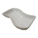 CUENCO ONDAS CURVA PORCELANA BLANCO 