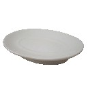 JABONERA OVALADA BASE PORCELANA BLANCO