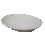 JABONERA OVALADA BASE PORCELANA BLANCO