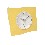 RELOJ DE PIE GRANDE CUADRADO NARANJA 