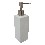 DOSIFICADOR ALTO CUADRADO PORCELANA BLANCO 450ML