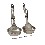 APOYACUBIERTOS REDONDO METALICO DOBLE