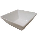 BOWL MING CUADRADO PEQUEÑO PORCELANA BLANCO 340ML