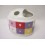 VASO CEPILLOS BORDE CORAZON COLORES
