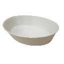 BOWL OVALADO GRANDE PORCELANA BLANCO 