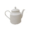 CAFETERA TETERA ALTA PORCELANA BLANCO
