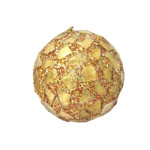 COLGANTE NAVIDAD BOLA DORADO PEQUEÑA