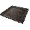 PLATO CUADRADO MING NEGRO GRANDE