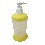 DOSIFICADOR PLASTICO SATINADO AMARILLO 250ML