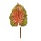 FLOR INDIVIDUAL PLASTICO ANTHURIUM VERDE