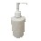 DOSIFICADOR CERAMICA BLANCO CREMA 325ML