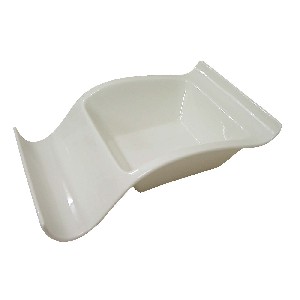 CUENCO RECTO APOYA PORCELANA BLANCO 