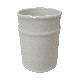 VASO BAÑO REDONDO PORCELANA BLANCO