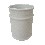 VASO BAÑO REDONDO PORCELANA BLANCO