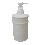 DOSIFICADOR REDONDO PORCELANA BLANCO 280ML