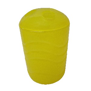 VASO CEPILLOS BAÑO PLASTICO ONDAS AM 