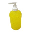 DOSIFICADOR BAÑO PLASTICO ONDAS AMARILLO 300ML