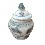 TIBOR MINI PORCELANA BLANCO VERDE 