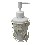 DOSIFICADOR CERAMICA MARGARITA CREMA 260ML
