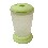 VASO CEPILLOS PLASTICO SATINADO VERDE