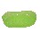 JABONERA PLASTICO OVAL ONDAS VERDE 