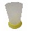 VASO BAÑO PLASTICO SATINADO AMARILLO