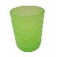 VASO BAÑO PLASTICO ONDAS VERDE 