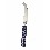 CUCHILLO DE QUESO FLORES AZUL BLANCO 