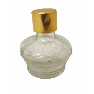 BOTELLA TRANSPARENTE 5 ML MINI REDON 