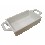 CUENCO RECTANGULAR ASAS PORCELANA BLANCO