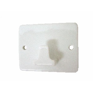 PERCHA INDIVIDUAL CUBO PORCELANA BLA 