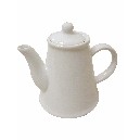 FIGURA MINI CAFETERA PORCELANA BLANCO 70ML